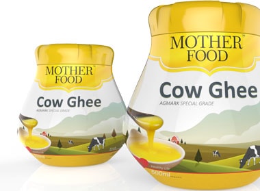 Ghee and Milk Packaging Designed by Story Design